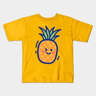 Cute Pineapple Kids T-Shirt